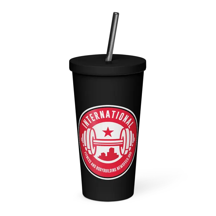 IFBNewsfeed.Org's Insulated Tumbler with a Straw product image (1)