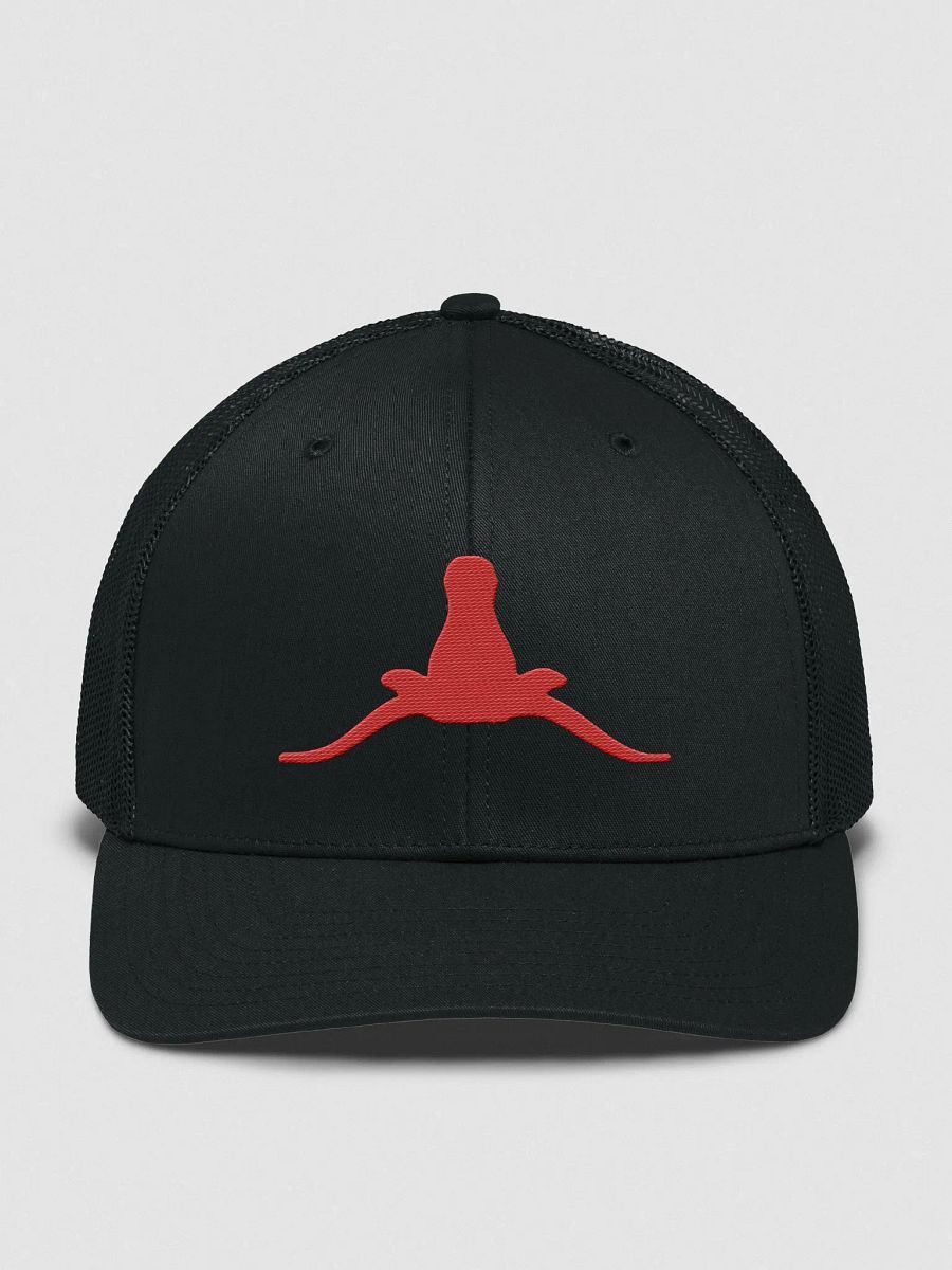 Richardson Red Horns Down Trucker Cap product image (4)