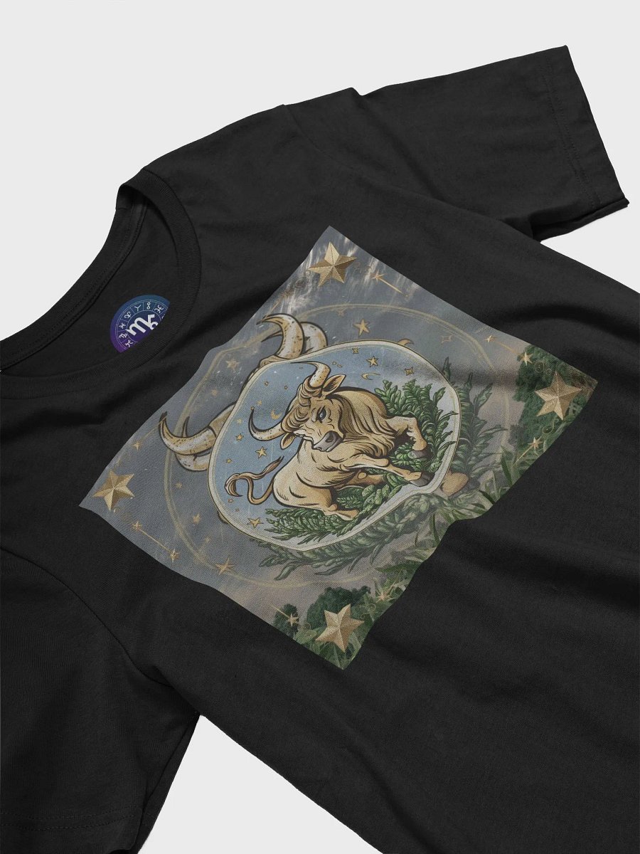 Supersoft Unisex Taurus Zodiac T-Shirt with Celestial Bull Design product image (5)