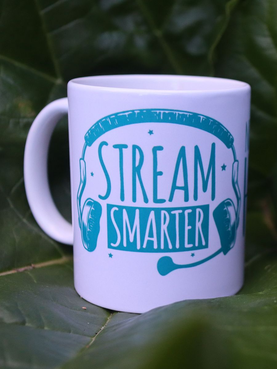 Stream Smarter Not Harder Mug product image (3)