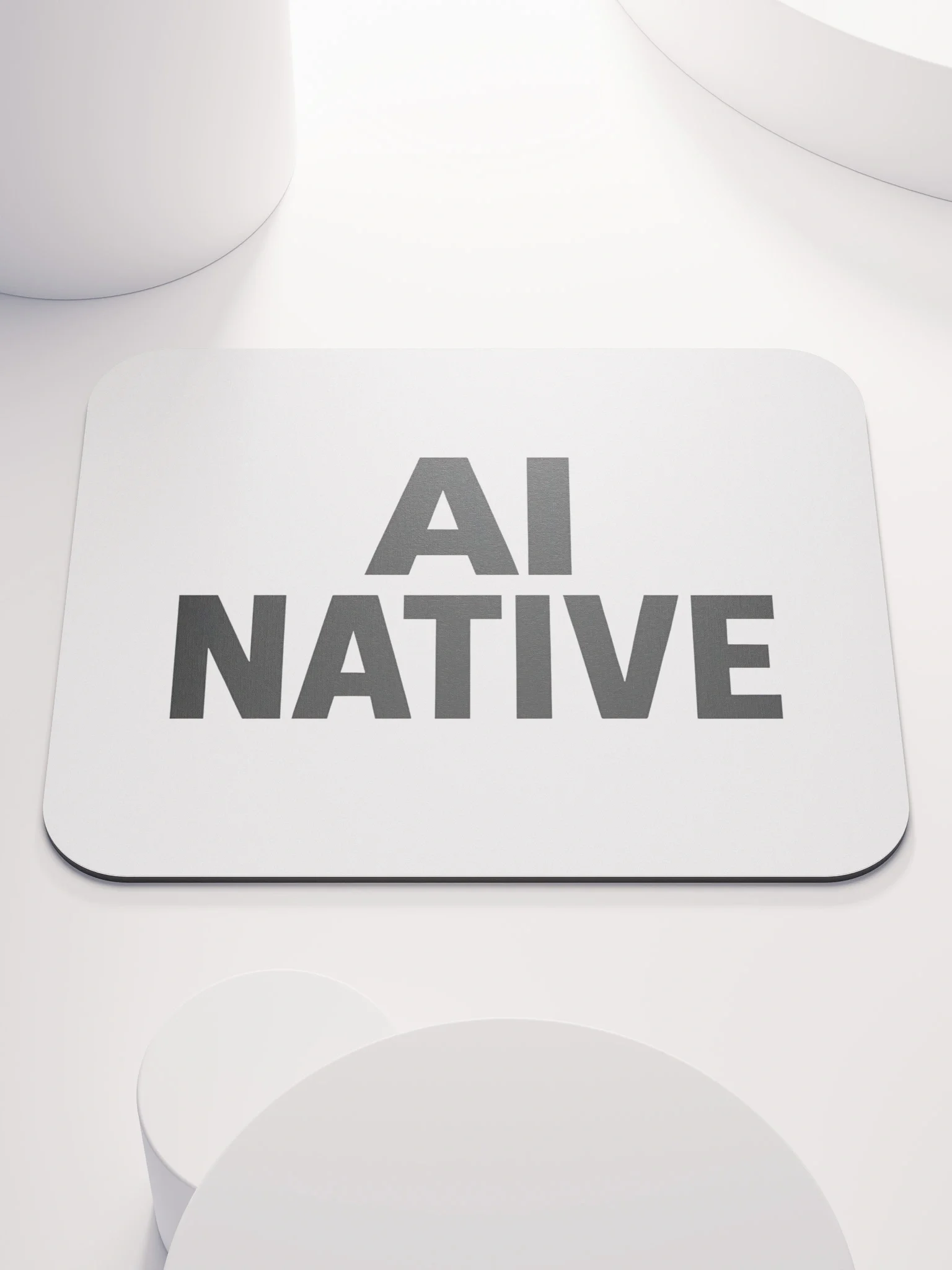 AI NATIVE Classic Mouse Pad product image (1)