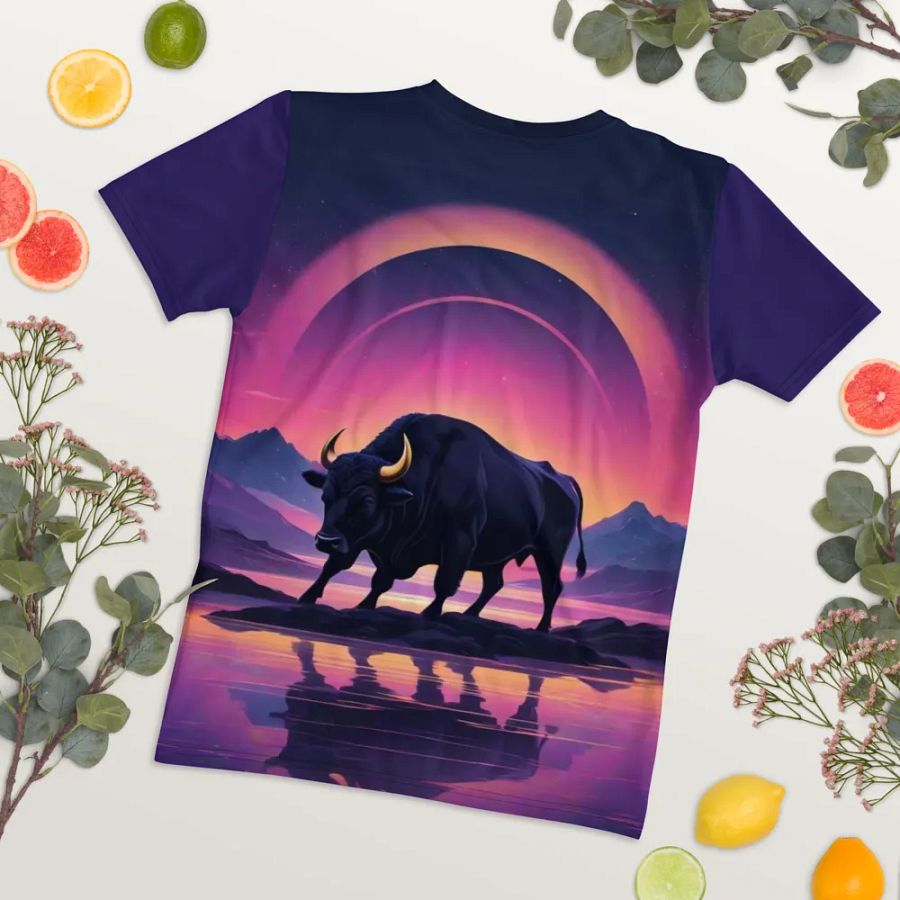 Bull All Over Print T-shirt product image (8)