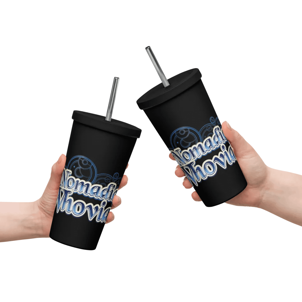 Logo 20oz Insulated Tumbler with a Straw product image (14)
