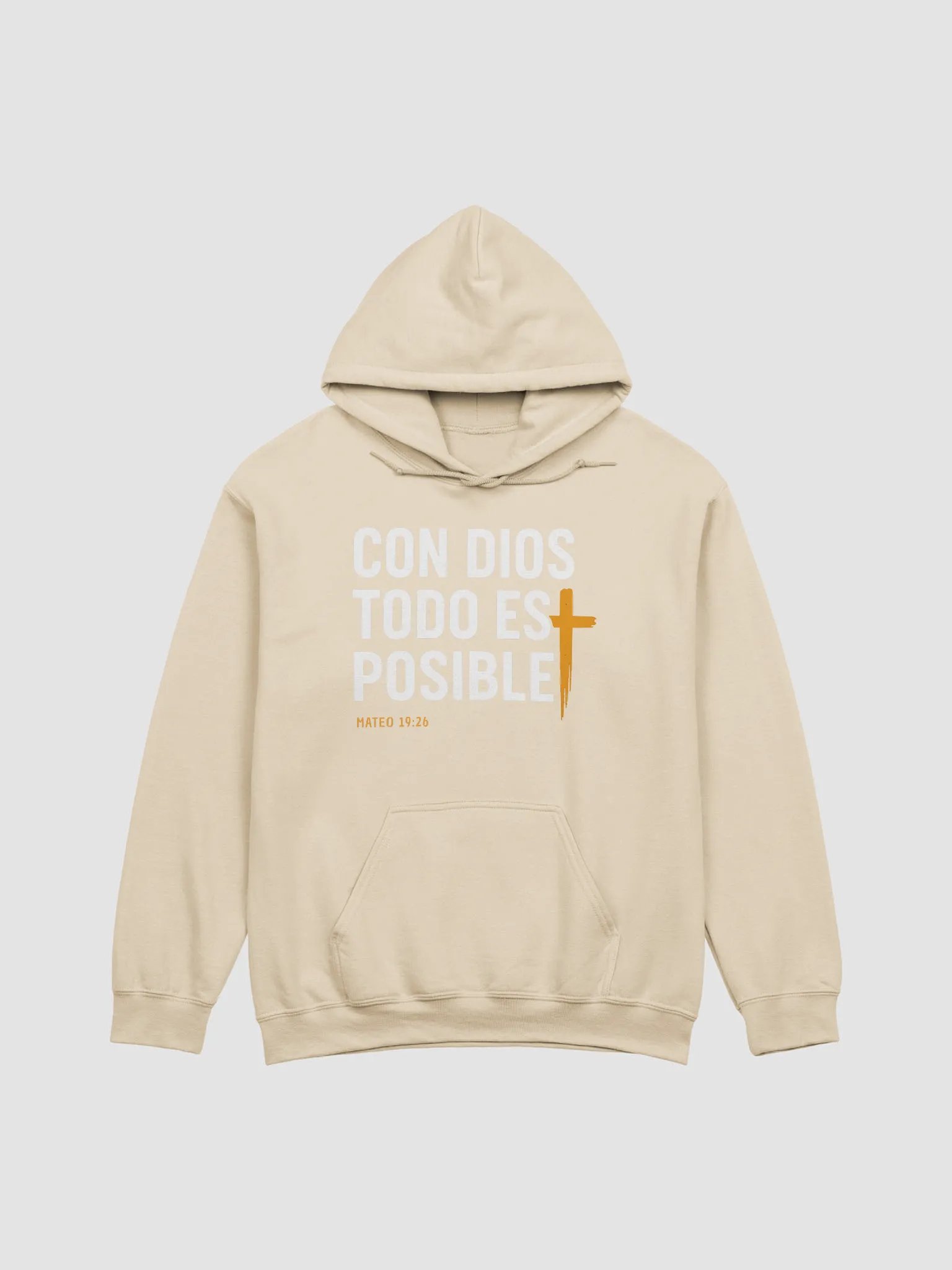 Sudadera Unisex Con Capucha | Con Dios todo es Posible product image (10)