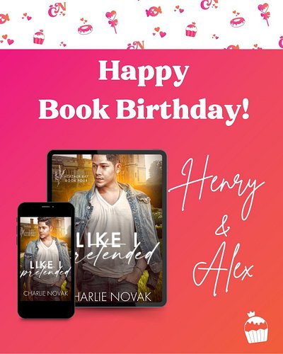 Happy Second Book Birthday to LIKE I PRETENDED 💚

It's been two years since Henry finally got his happily ever after with our...