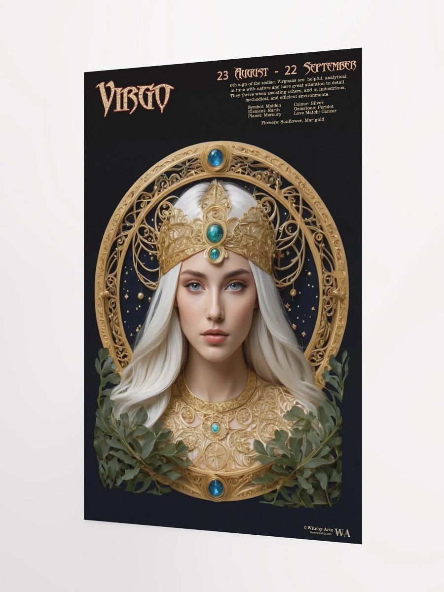Western Zodiac Poster - VIRGO product image (9)