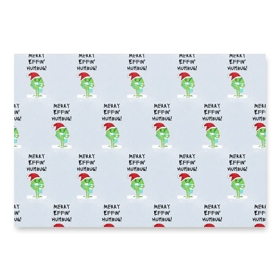 Less Merry Humbug - Gift Wrapping Paper product image (3)