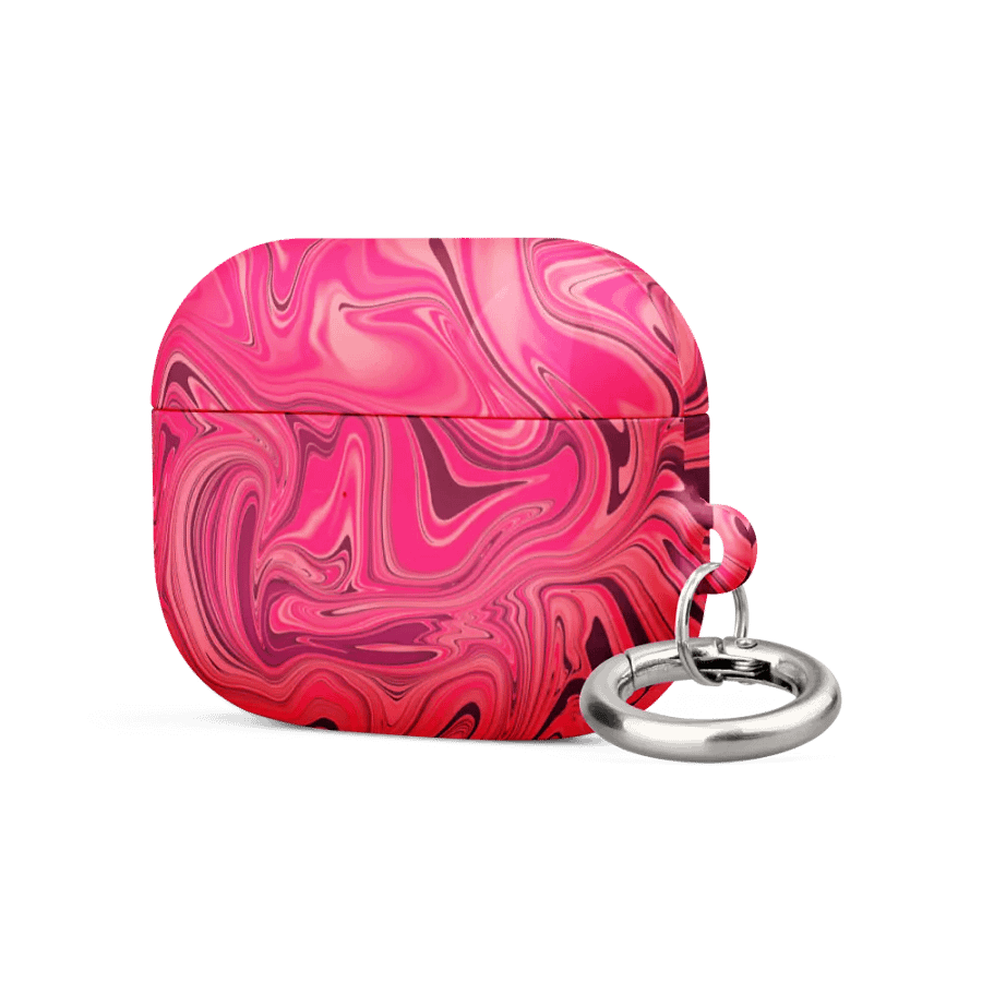 Case for AirPods® - Shades of Magenta Pink Digital Fluid Art product image (5)