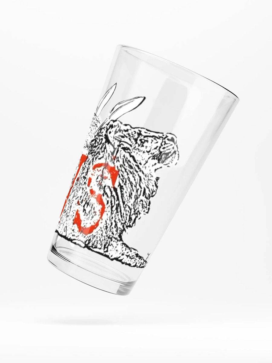 Crow vs Lion Pint Glass product image (3)