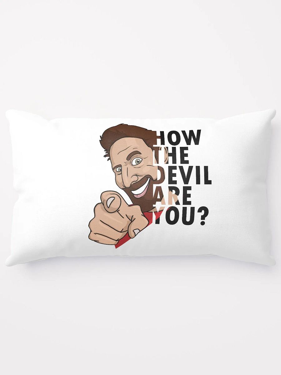 How The Devil Are you Pillow product image (13)
