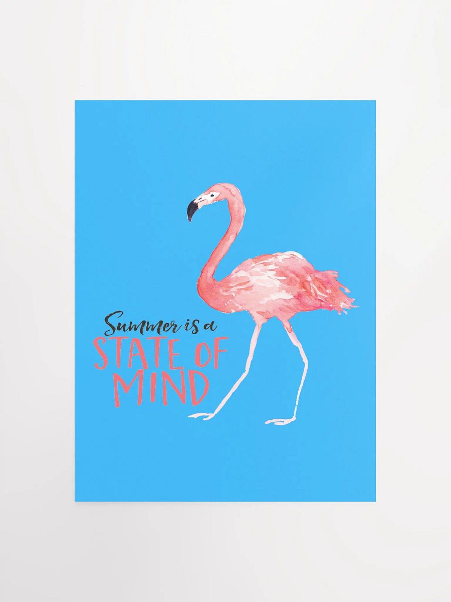 Flamingo summer vibes poster product image (2)