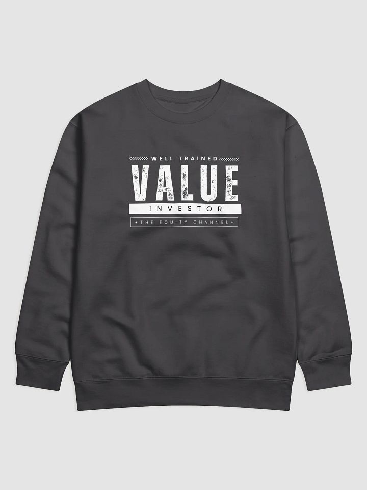 1v1 Original Value Investor Sweatshirt product image (1)