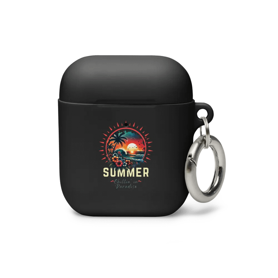 Chillin In Paradise Tropical Sunset AirPod Case product image (2)