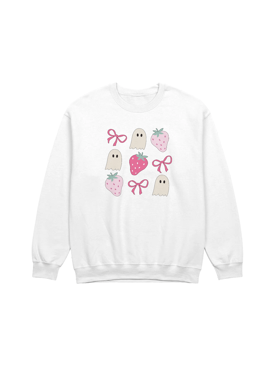Strawberry Ghost Coquette Crewneck Sweatshirt product image (15)