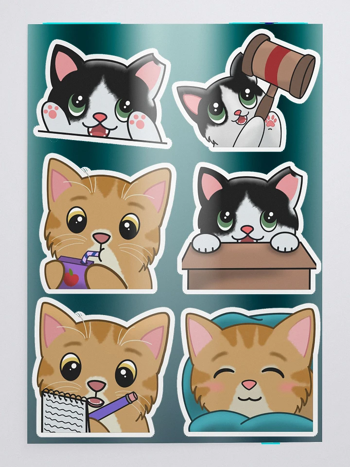 Cat Sticker Pack product image (1)