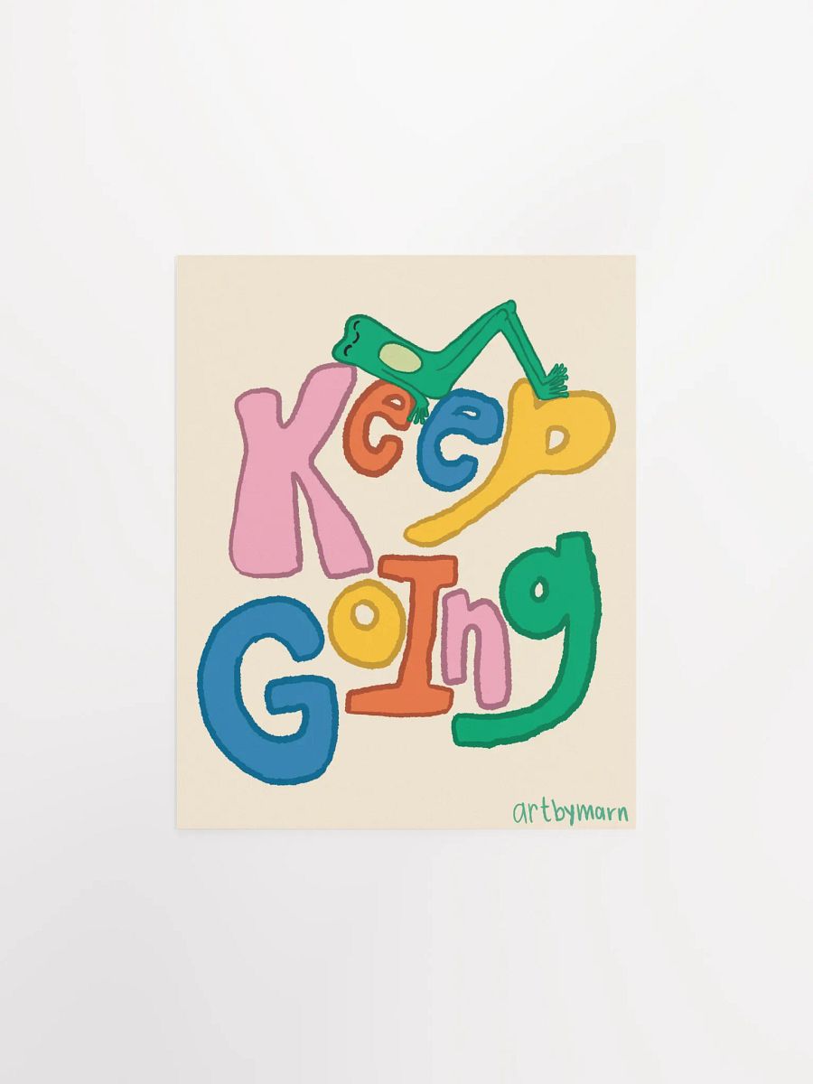 Keep Going Poster product image (3)