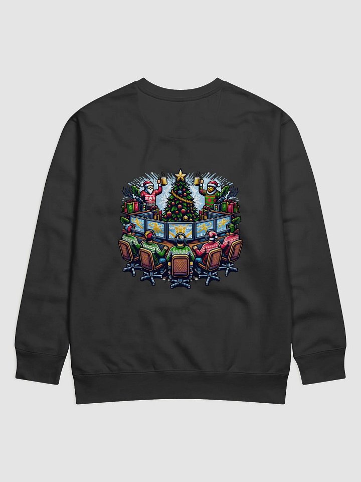 Long Sleeve Shirt Featuring Christmas LAN Party – Holiday Gamer Vibes product image (34)