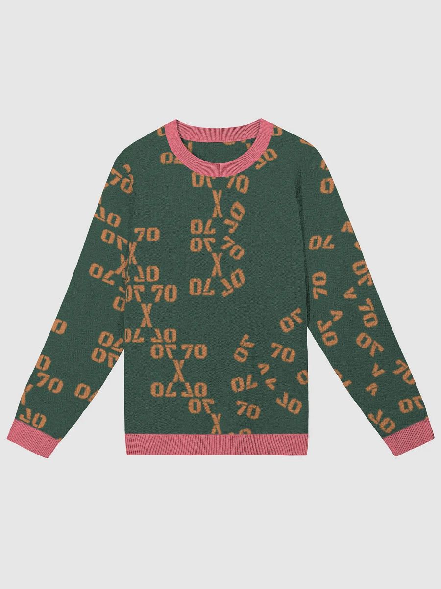 The Lives On HIGH | 777 | UNISEX Knitted Crewneck Sweater | 011 product image (1)