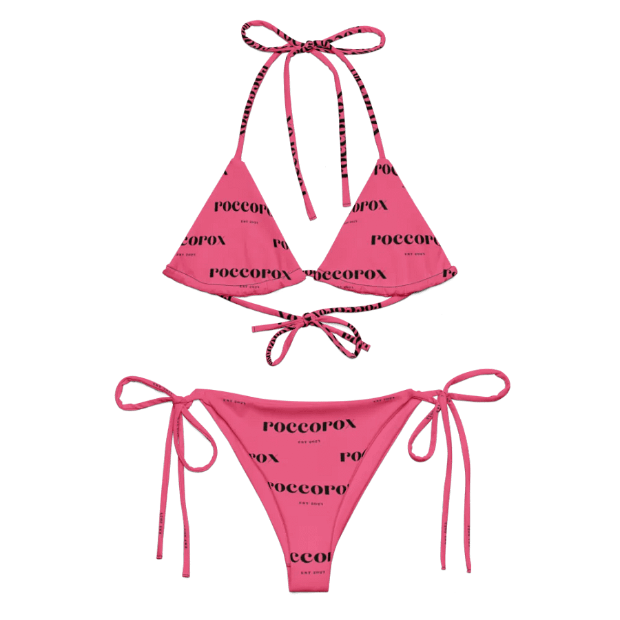 RoccoRox Pink String Bikini product image (5)