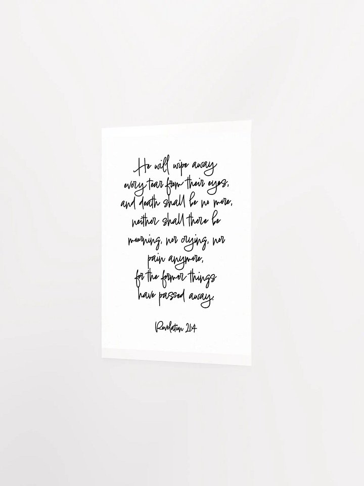 Wipe Away Every Tear - Print product image (2)