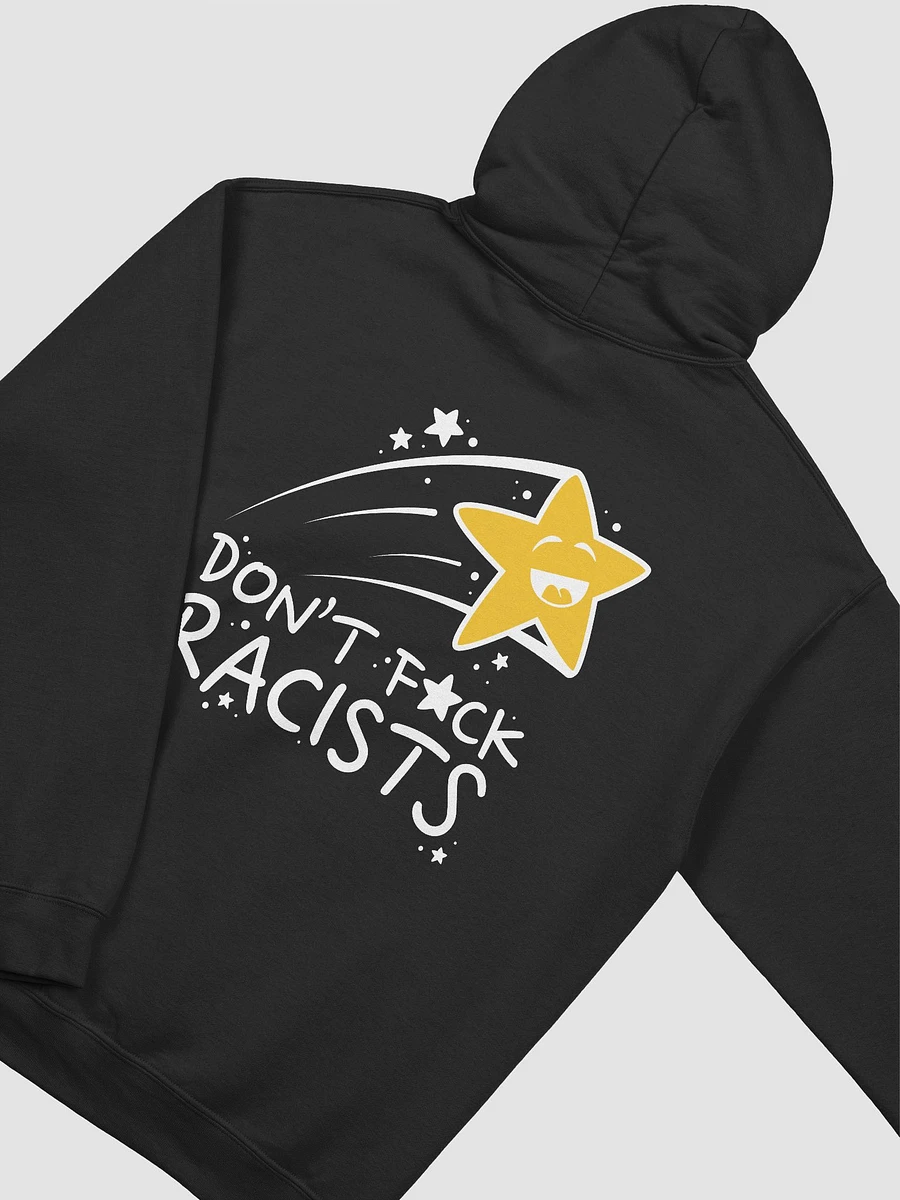 Don't F*CK Racists Hoodie - Yellow product image (1)