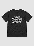 Create Something Awesome Tee (Black) product image (1)