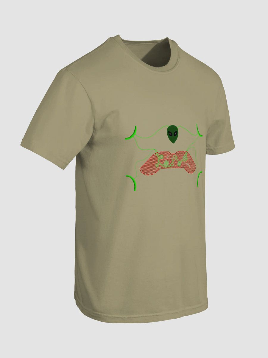 Gamer Alien Abstract T-Shirt product image (2)