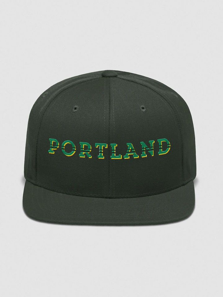 Yupoong Wool Blend Snapback Cap - Portland product image (1)