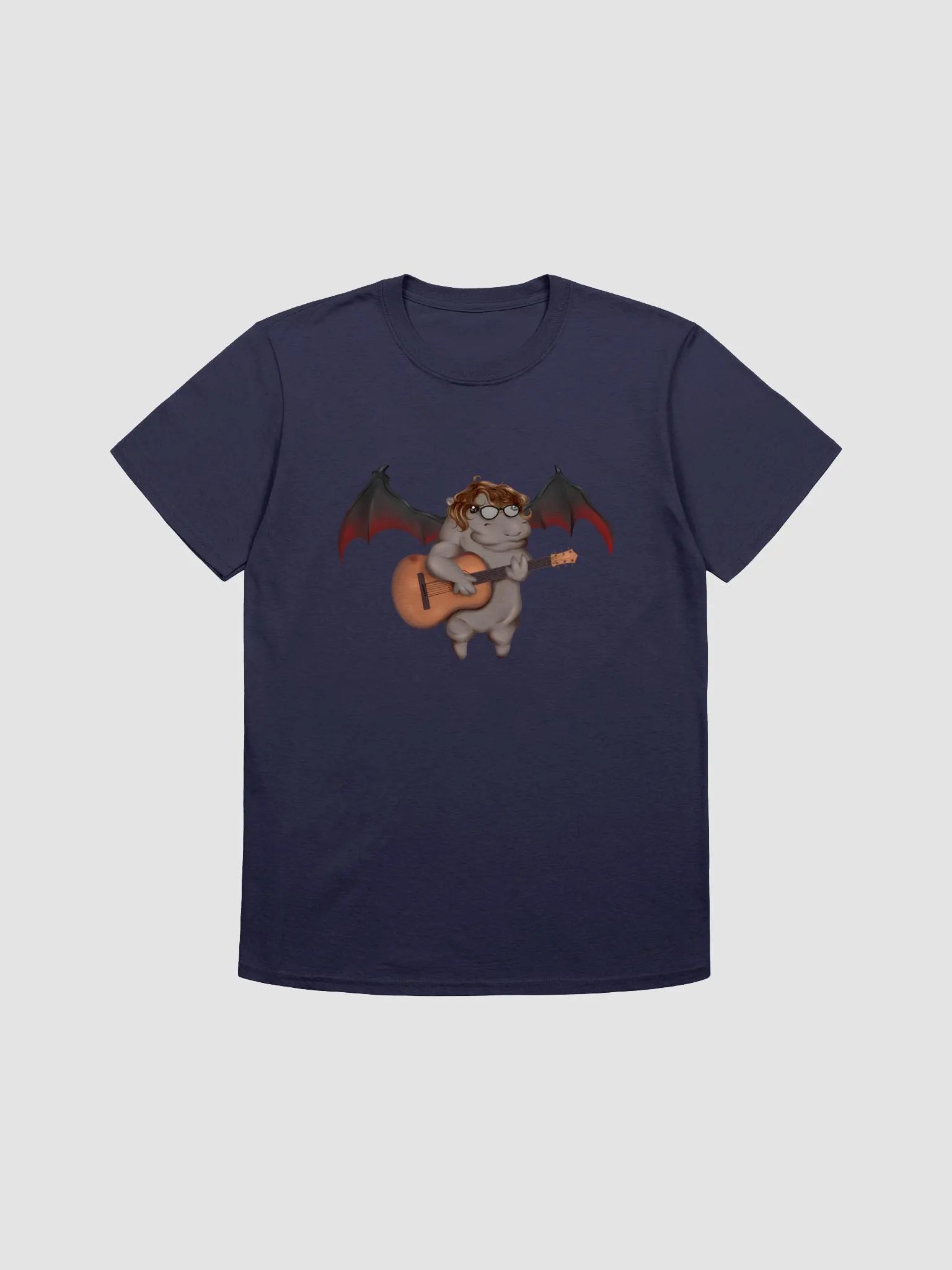 Simple Hippo T-Shirt (Unisex Softstyle) product image (1)