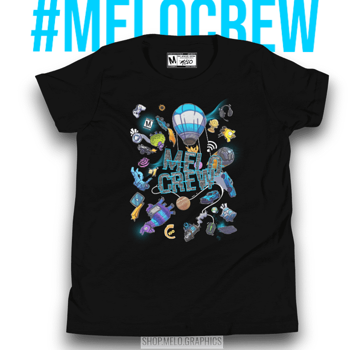 #MELOtober 2024 Personalized MELO CREW Chaos - Kids T-Shirt | #MadeByMELO product image (2)