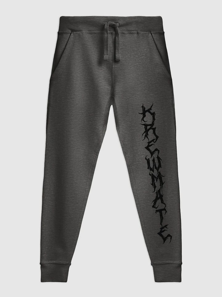 Metal Krewmate Fleece Joggers (Black Logo) product image (1)