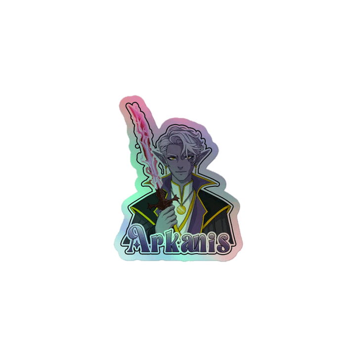 Arkanis - Holo sticker product image (1)