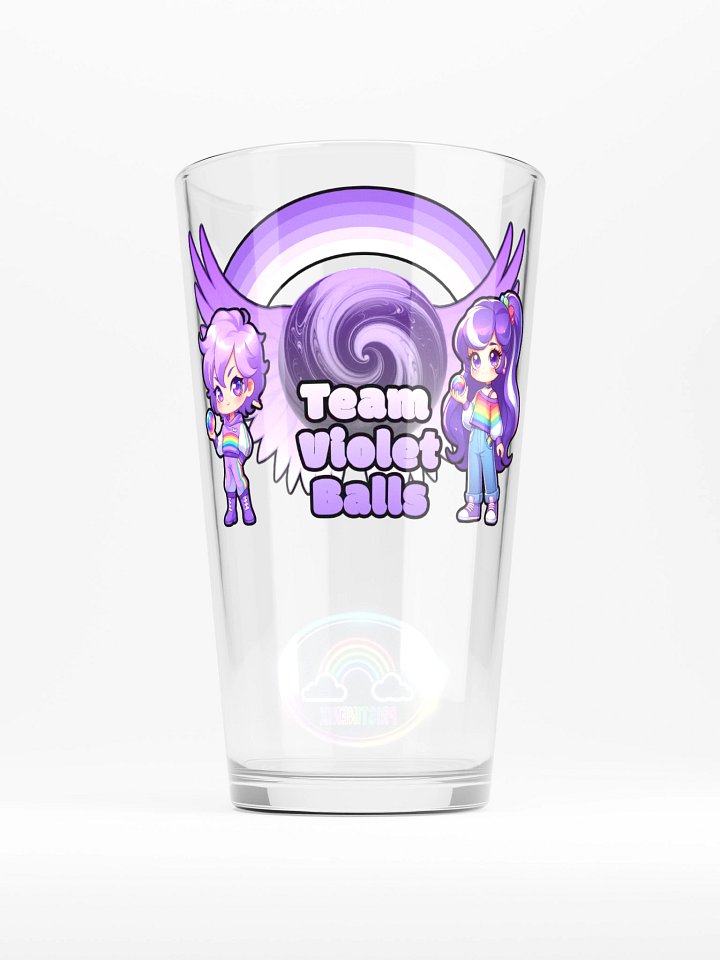 Team Violet Balls Skydrate Glass product image (1)