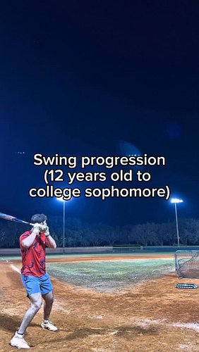 Swing progression. Which year was the most improvement?
#baseball #homerun #viral #fyp