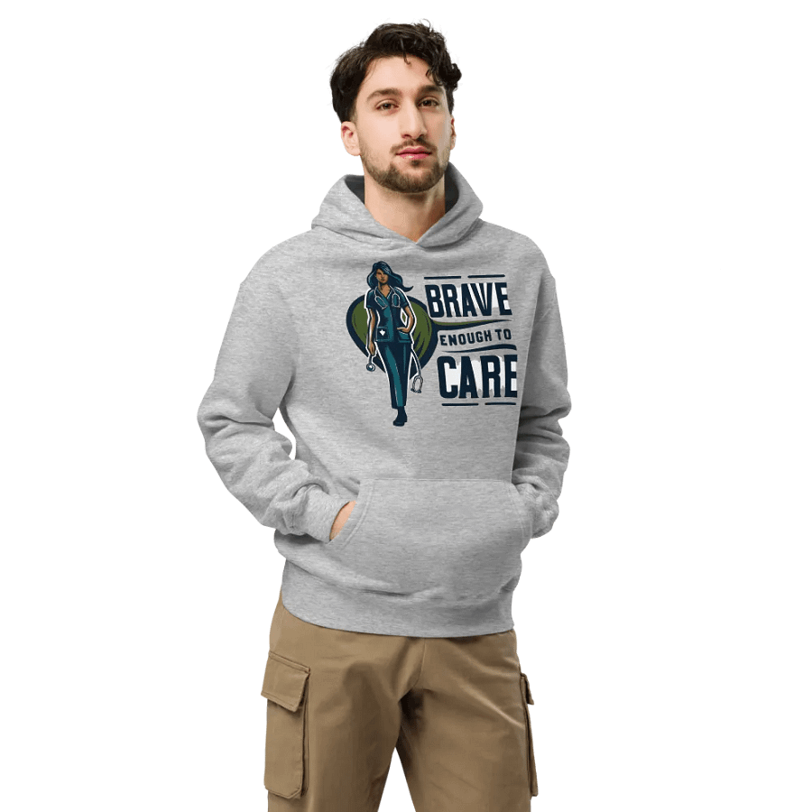 brave enough to care hoodie product image (7)