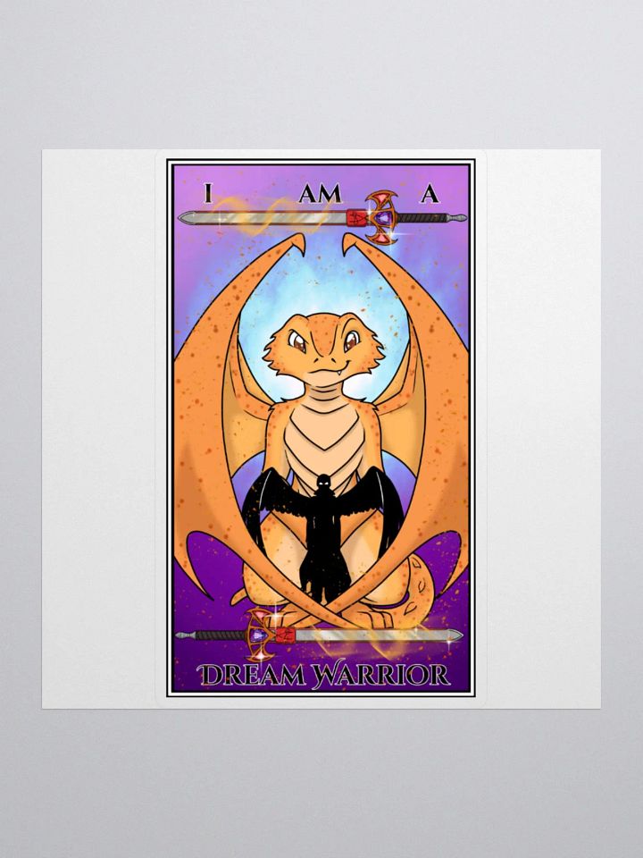 Day of the Dragon Tarot Card Sticker product image (3)
