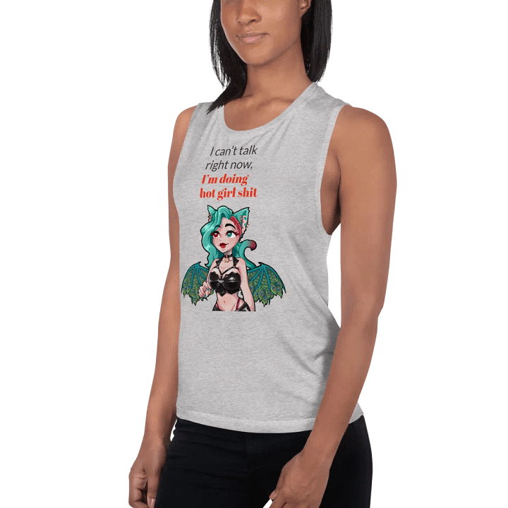 Can't talk Jemini is doing hot girl shit tank top product image (14)