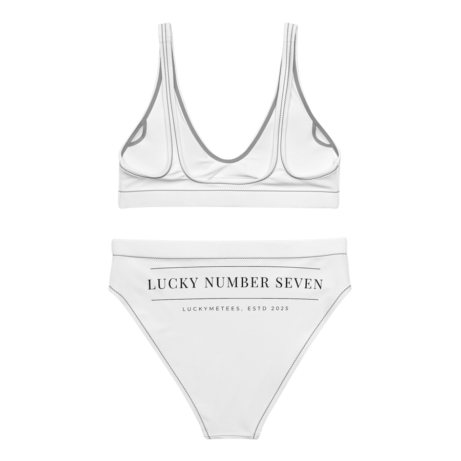 Lucky Number Seven Athleisure - High Waisted bikini set from recycled materials product image (1)