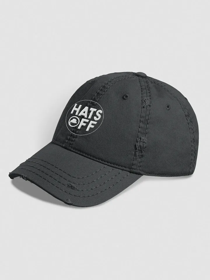 Hats Off Logo Hat - Distressed Style product image (2)
