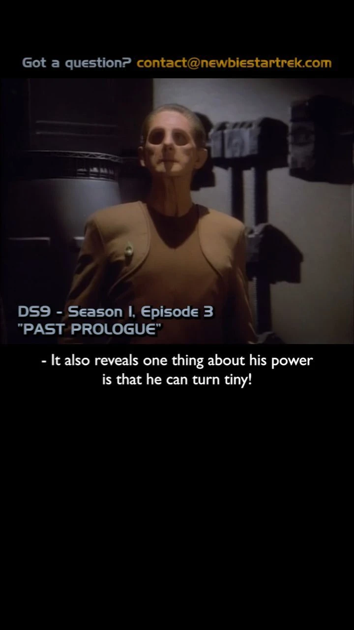 Odo can do rats and bags, but not noses

Catch the full podcast at NewbieStarTrek.com!

Ask us a question at contact@newbiest...