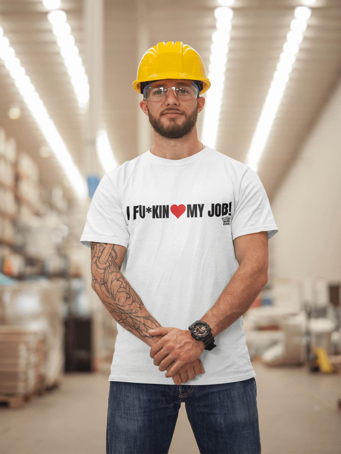 Coolest Boss Ever | Premium Heavyweight Cotton Tee – Bold & Stylish Workwear product image (2)
