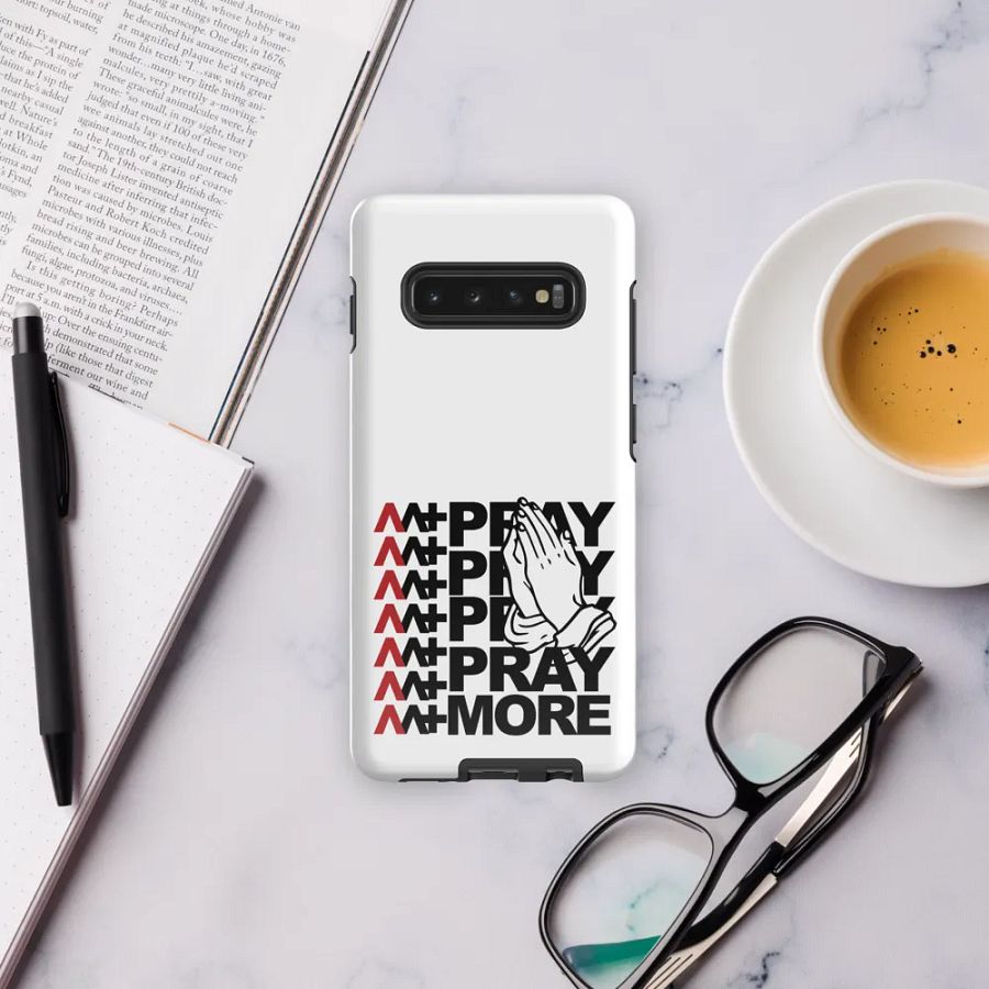 'PRAY MORE' Phone cover product image (6)