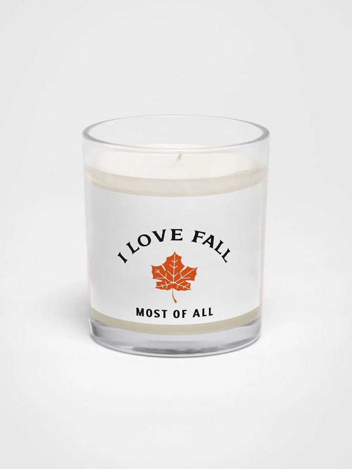 Maple Leaf Soy Wax Candle product image (1)