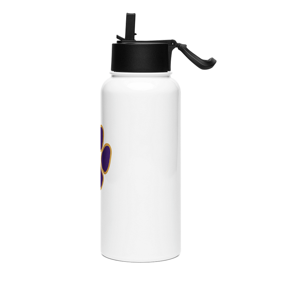 GOLD/PURPLE TIGER PAW WATER BOTTLE product image (3)