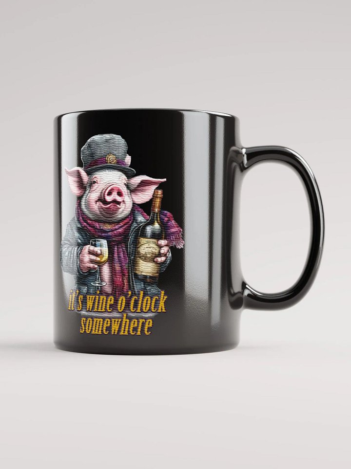 it's wine o'clock somewhere Pig product image (1)