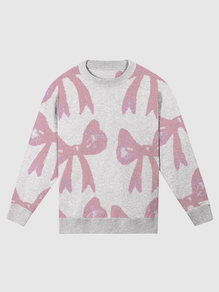 Pink Bow Knit Sweater product image (4)