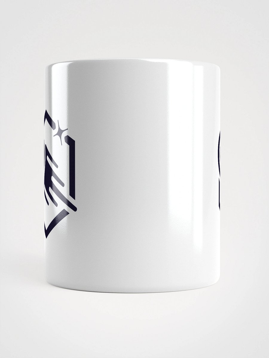 White Ceramic Mug (Dark Logo) product image (15)