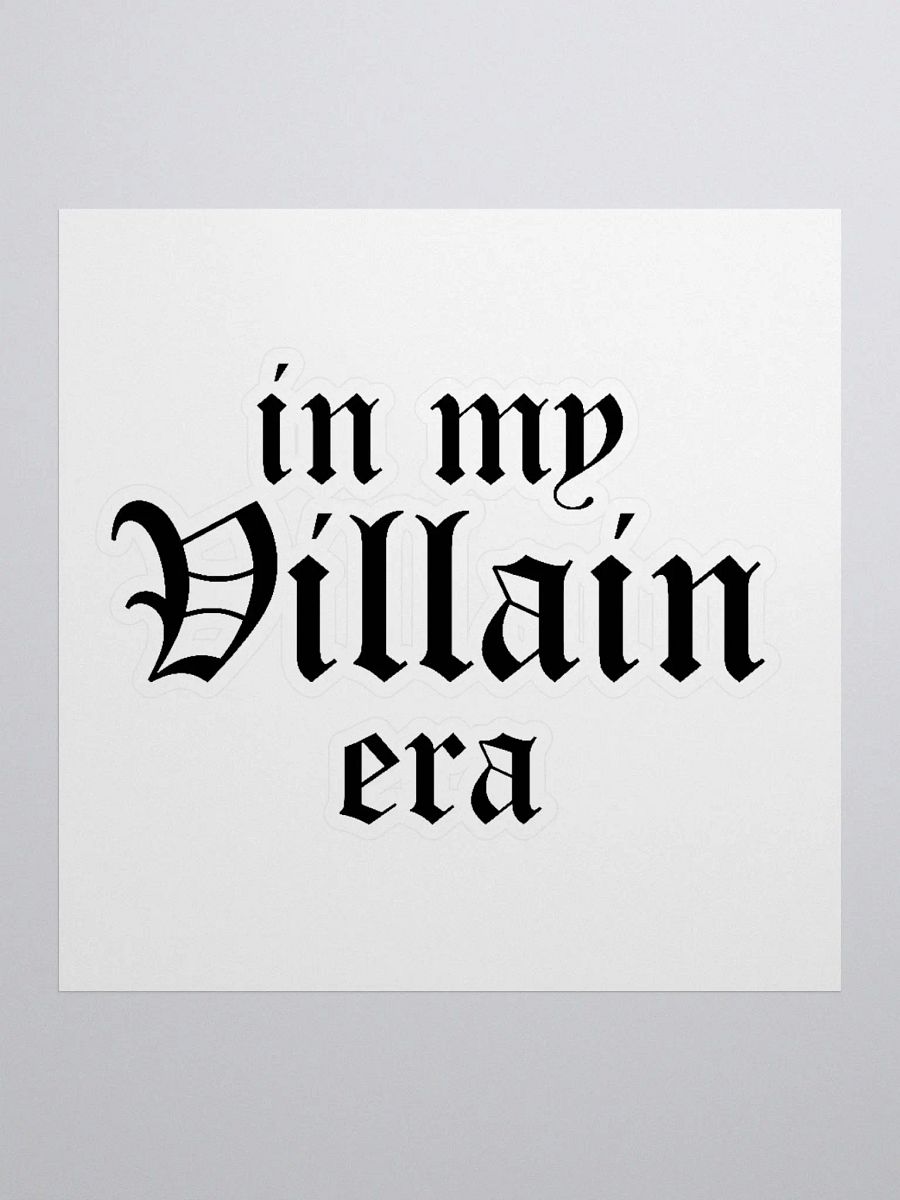 Villain sticker product image (1)
