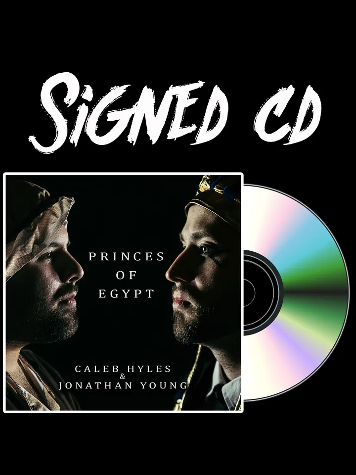 Signed CD - Princes of Egypt product image (1)