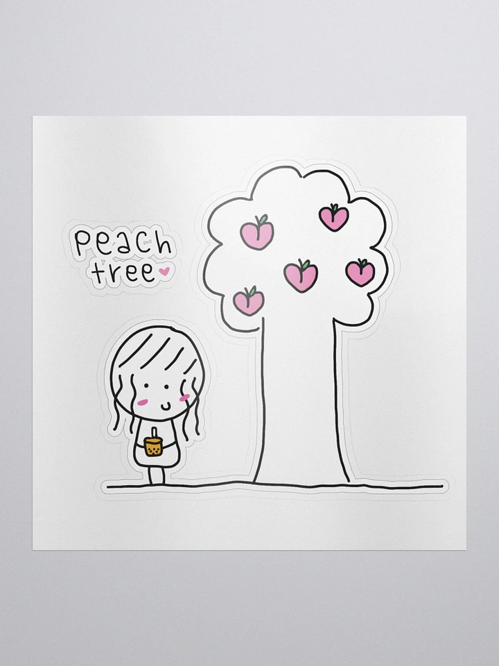 Peach Tree Sticker product image (1)